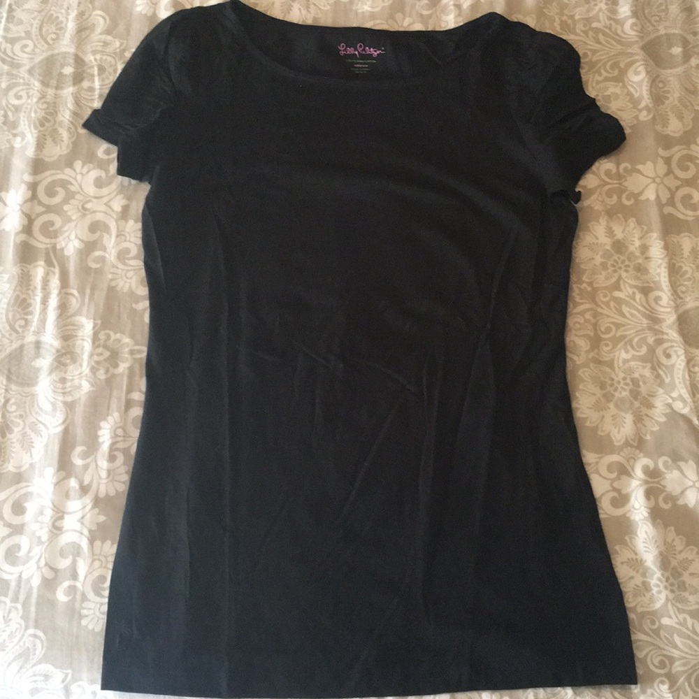 Lilly Pulitzer Black T-shirt